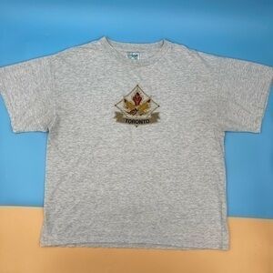 Vintage 90’s Canada, Toronto Embroidered Tee